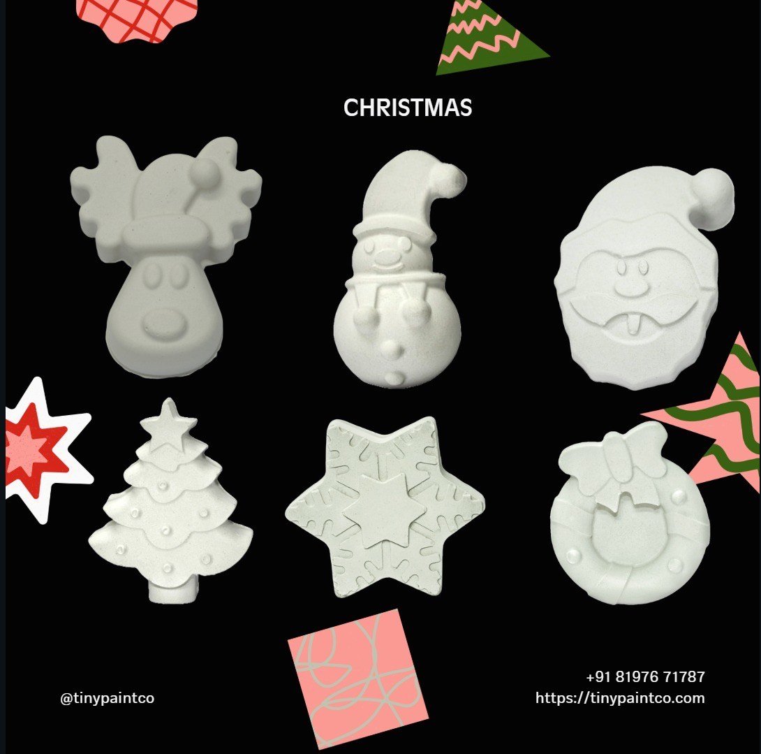 Creative painting Kit - 1 (set of 4 molds and paint kit)