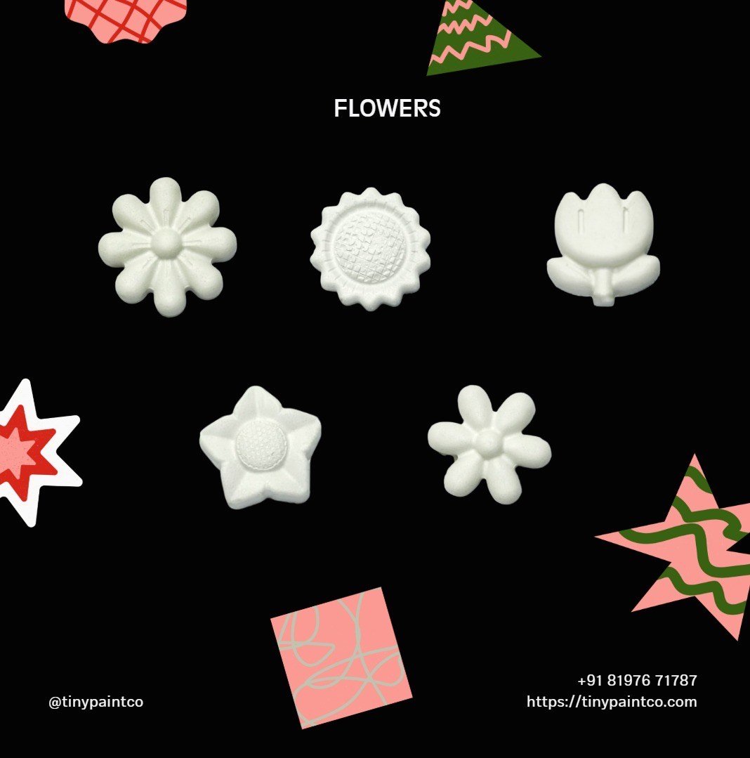 Creative painting Kit - 1 (set of 4 molds and paint kit) - Image 4